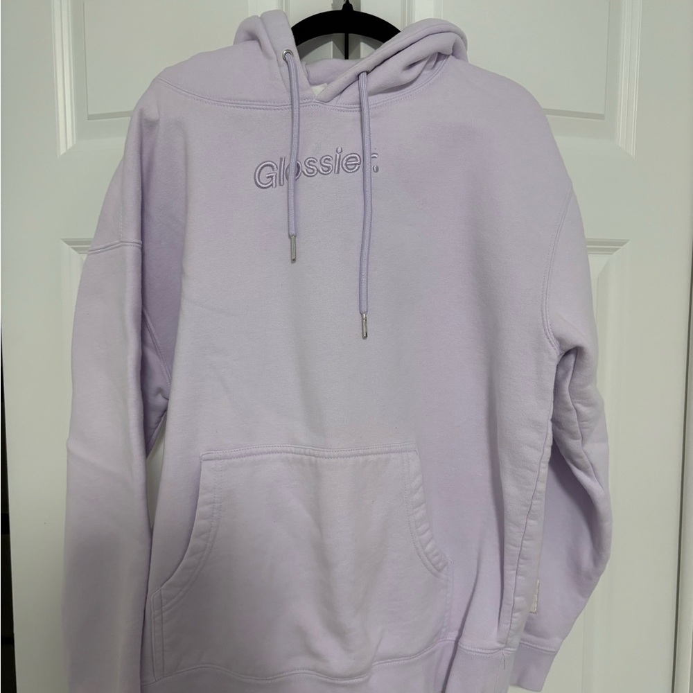 Glossier Soft Purple Sweatshirt